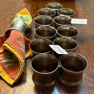 Set of pier 1 Napkin Rings